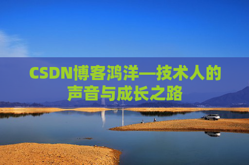 CSDN博客鸿洋—技术人的声音与成长之路